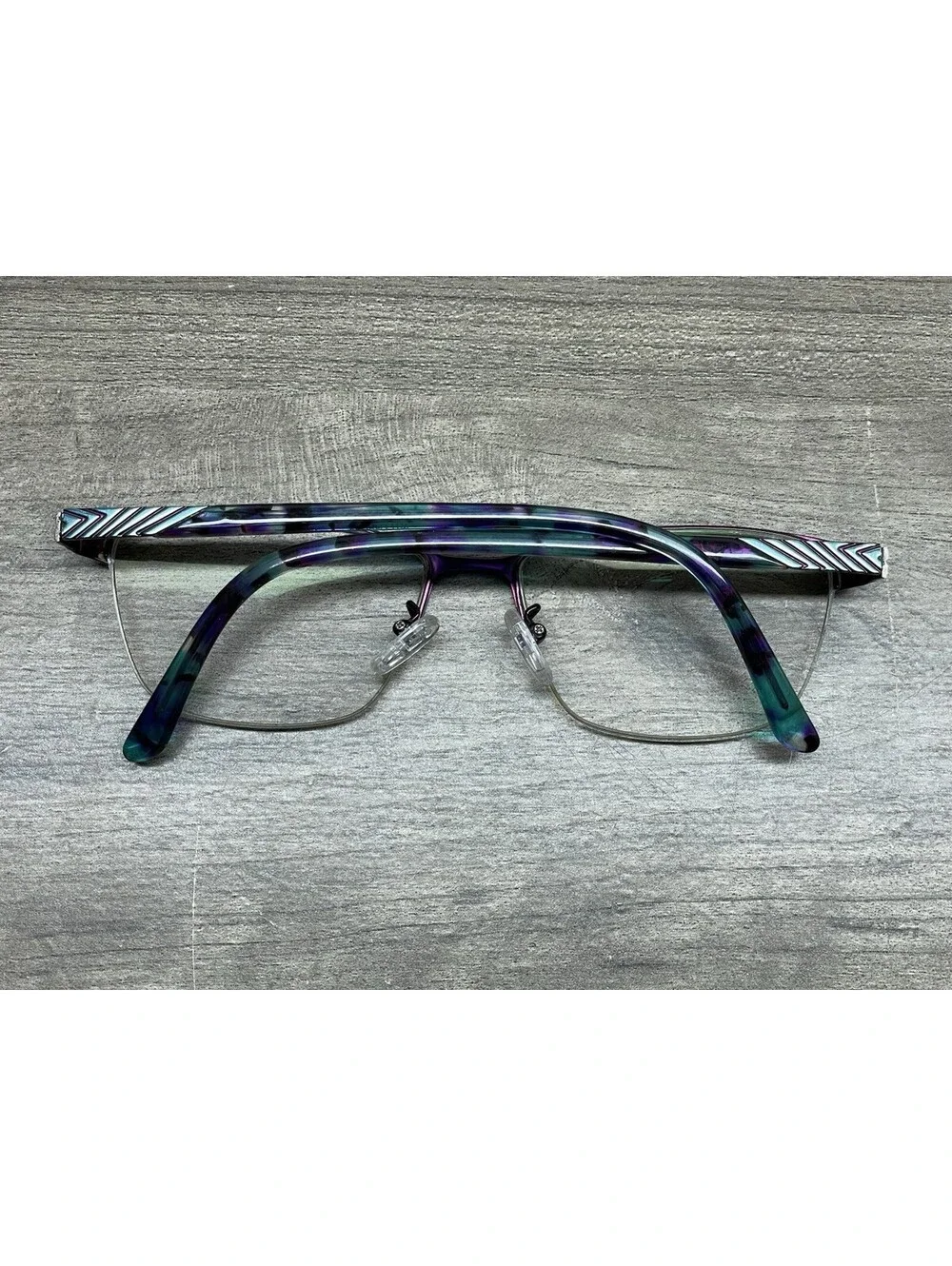 Wittnauer Eyeglasses, Frames Only, Charlene, 54-16-145, Metal/Plastic, Violet